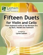 15 DUETS FOR VIOLIN AND CELLO cover